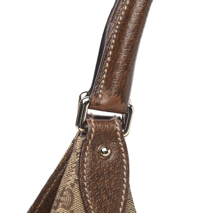 Gucci Monogram Calfskin Bardot Tote Brown 12 of 16