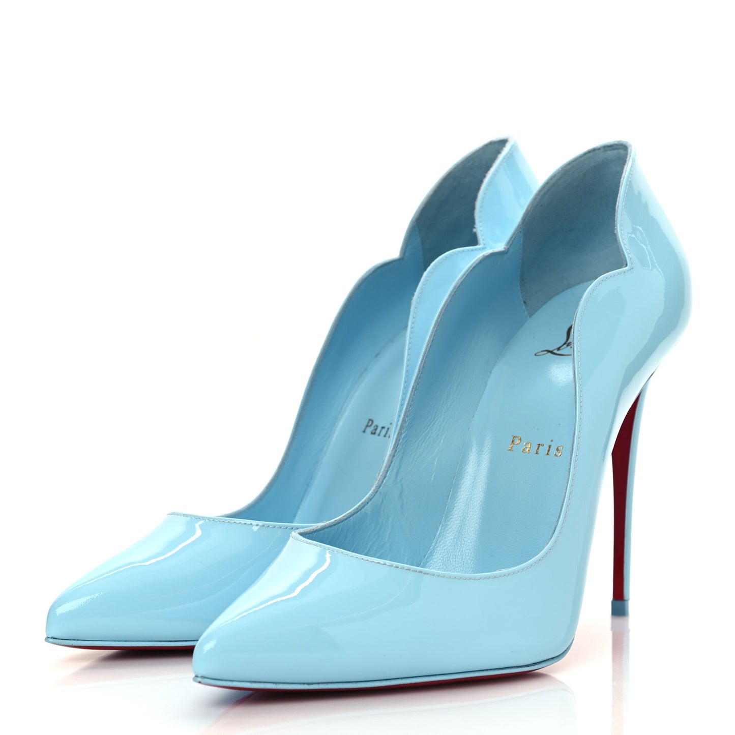 Patent Hot Chick 100 Pumps 38 Splash