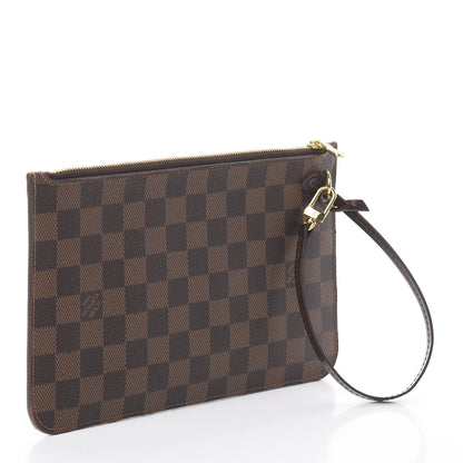 Louis Vuitton Damier Ebene Neverfull MM GM Pochette 2 of 5