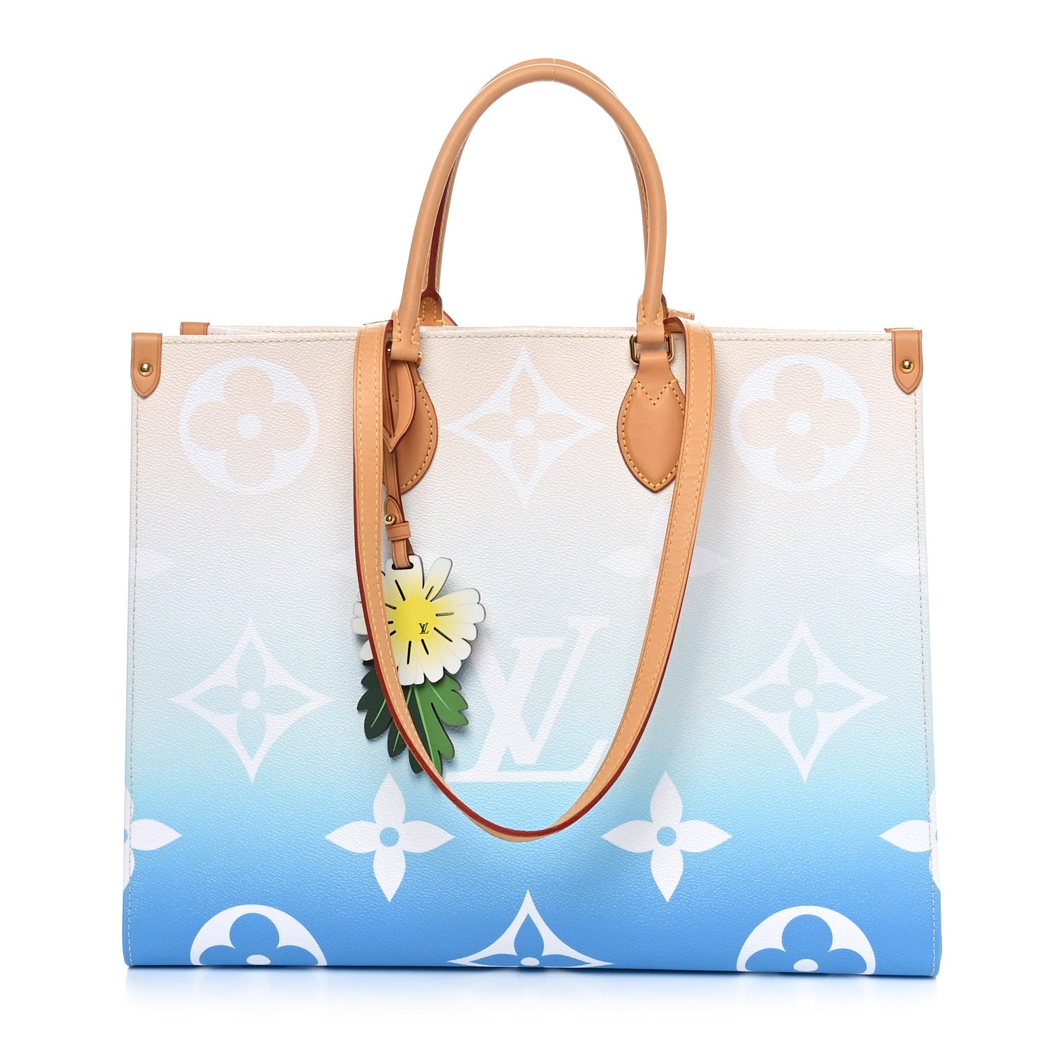 Louis Vuitton Monogram Giant By The Pool Onthego GM Blue 1 of 10