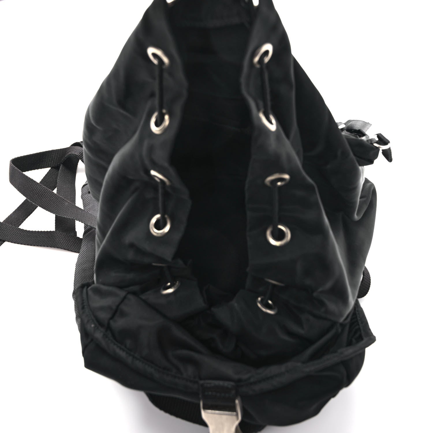 Prada Nylon Backpack Black 5 of 9
