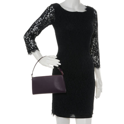 Louis Vuitton Epi Pochette Accessories 24 Cassis Purple 2 of 7