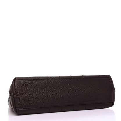 Chanel Caviar Square Stitched Medium Flap Brown 4 of 10