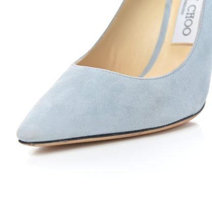 Jimmy Choo Suede Romy Pumps 36.5 Blue 14 of 17