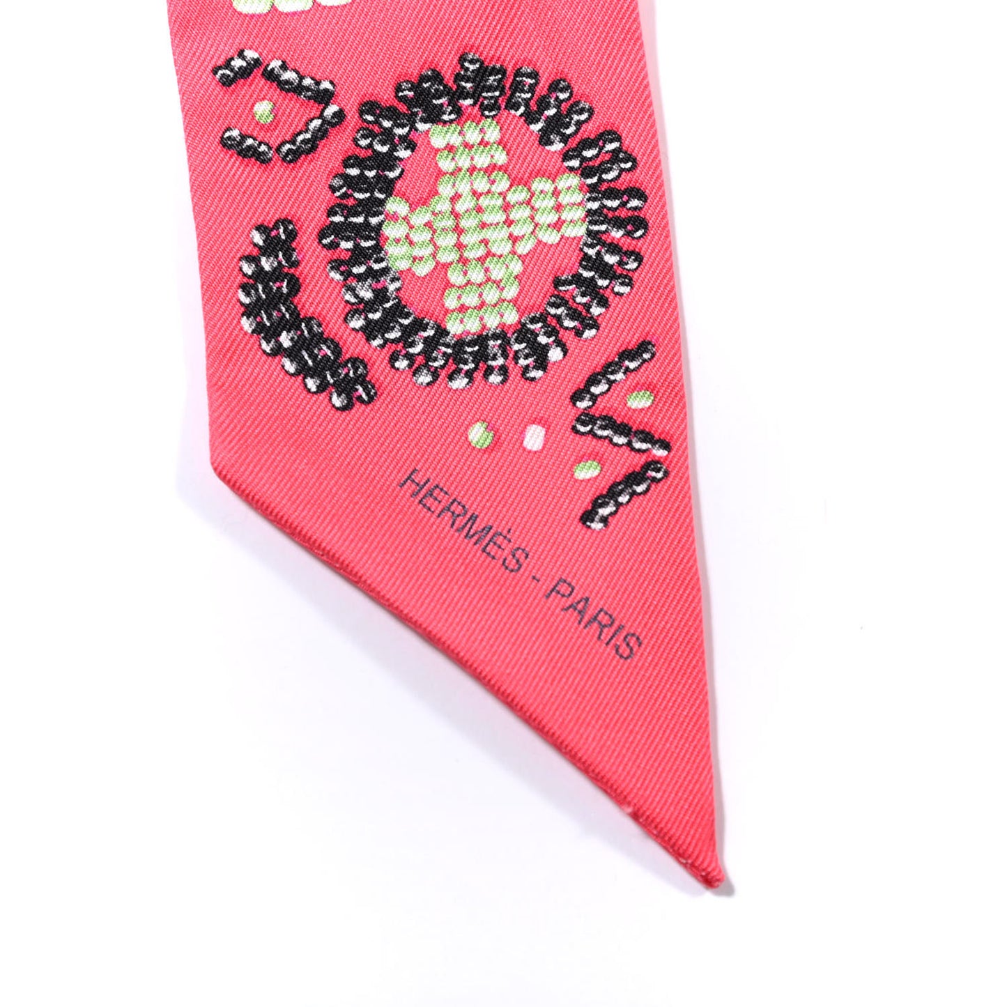 Silk Kelly En Perles Twilly Rose Vert Black