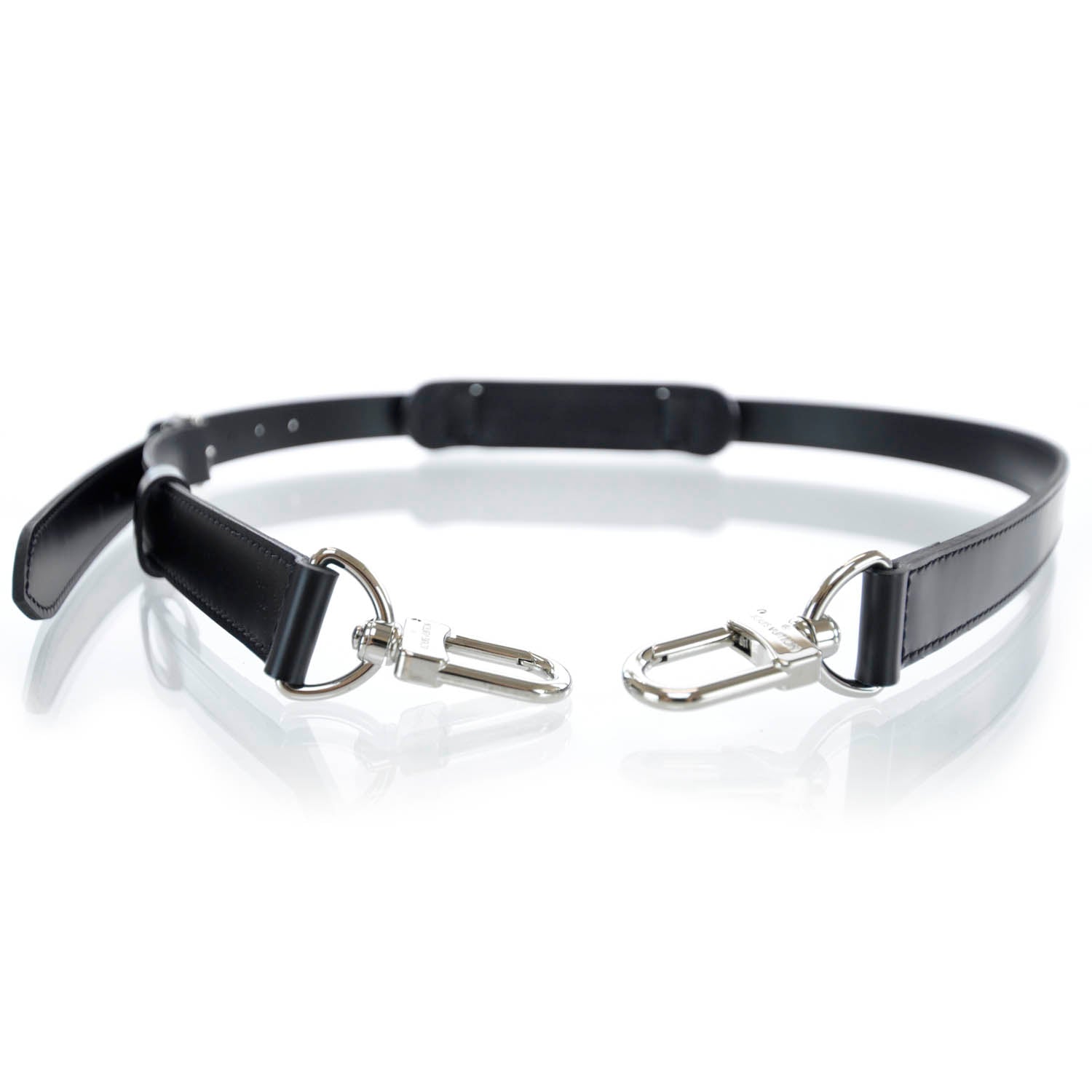 Louis Vuitton Epi Adjustable Luggage Shoulder Strap Black 1 of 5