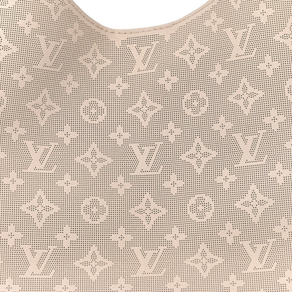 Louis Vuitton Reverse Mahina Carmel Hobo Quartz White 7 of 12