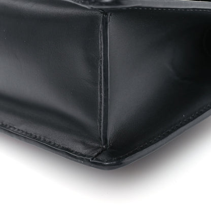 Gucci Calfskin Mini Sylvie Top Handle Bag Black 10 of 10