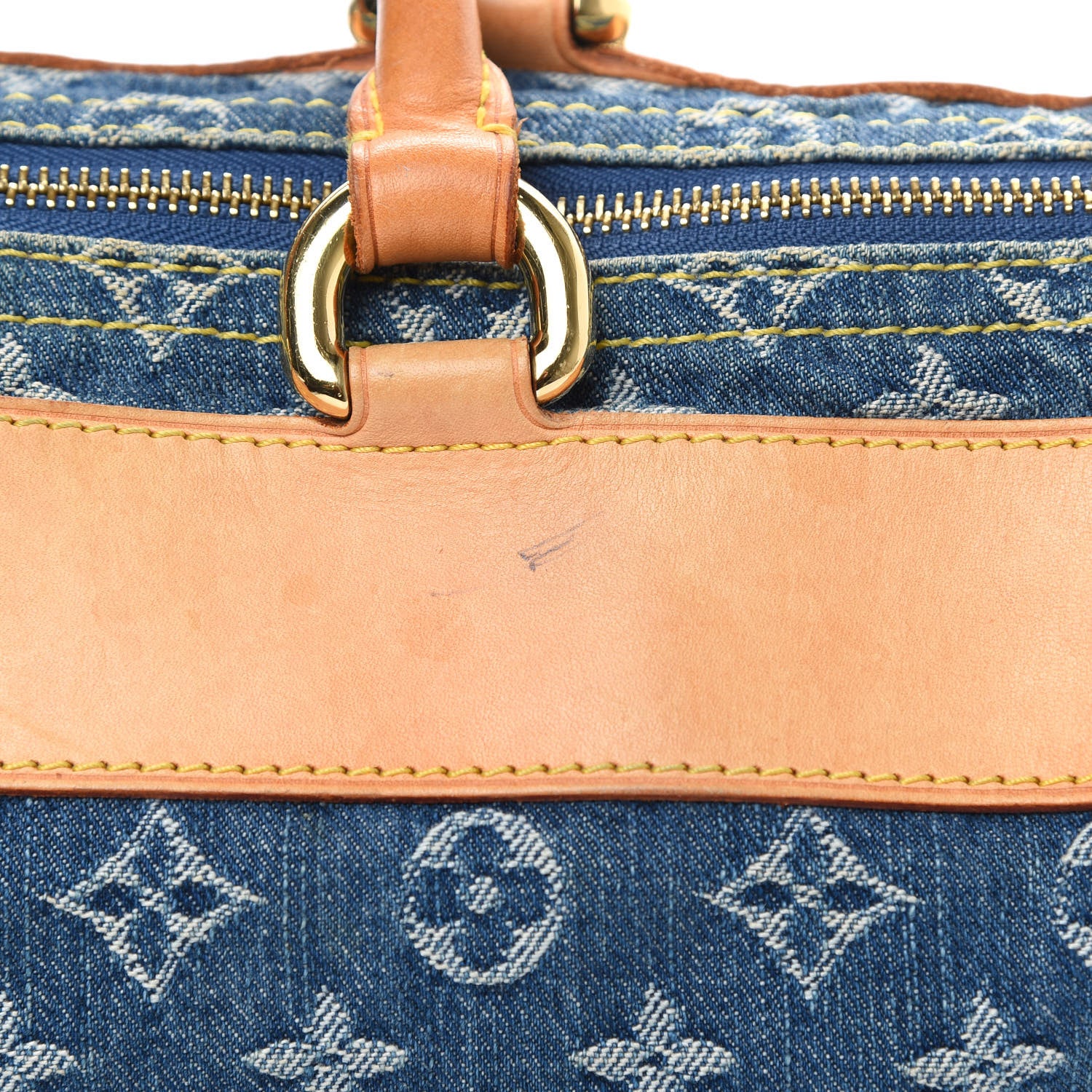 Louis Vuitton Monogram Denim Neo Speedy Blue 12 of 14