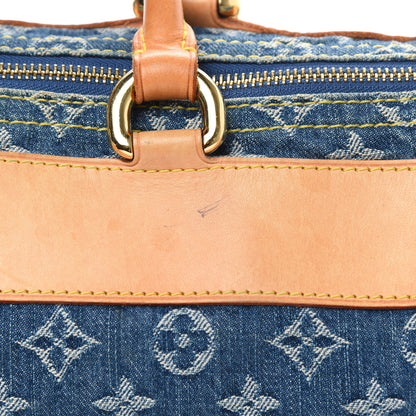 Louis Vuitton Monogram Denim Neo Speedy Blue 12 of 14