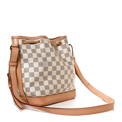 Louis Vuitton Damier Azur Noe BB 2 of 12