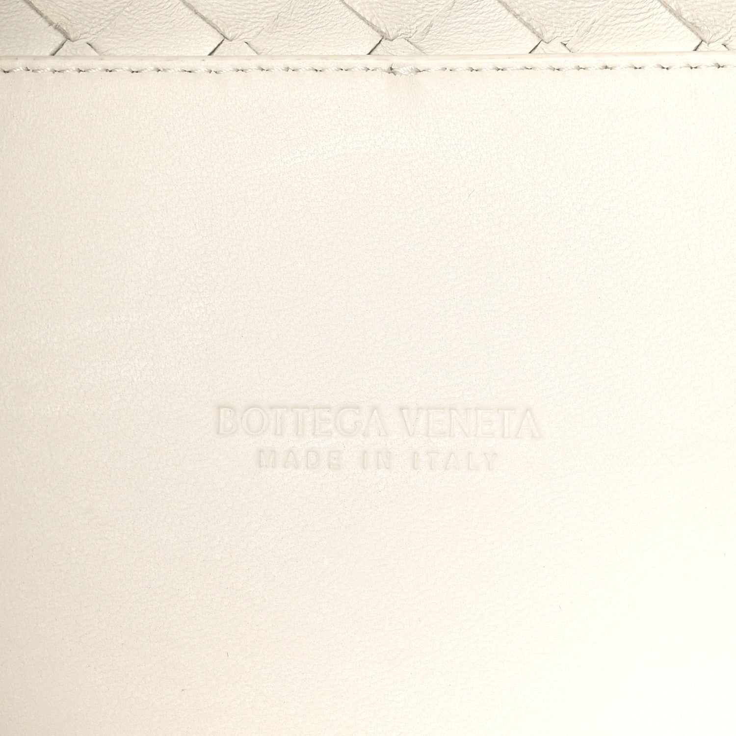 Bottega Veneta Nappa Intrecciato Medium Andiamo Shoulder Bag White 6 of 10
