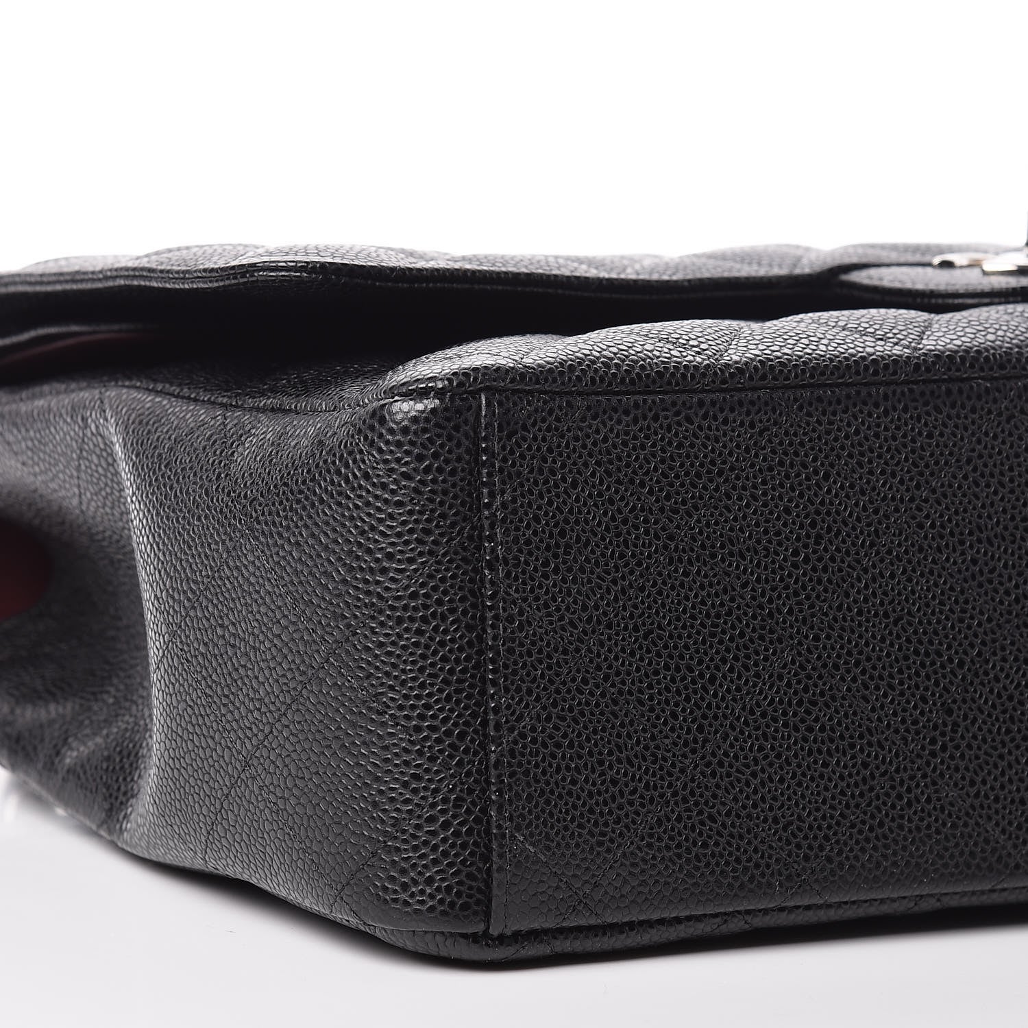 Chanel Caviar Quilted Maxi Double Flap Black 8 of 10