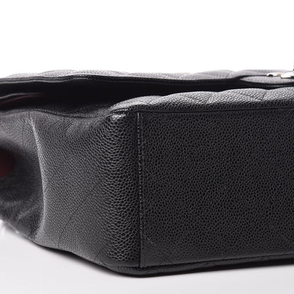 Chanel Caviar Quilted Maxi Double Flap Black 8 of 10