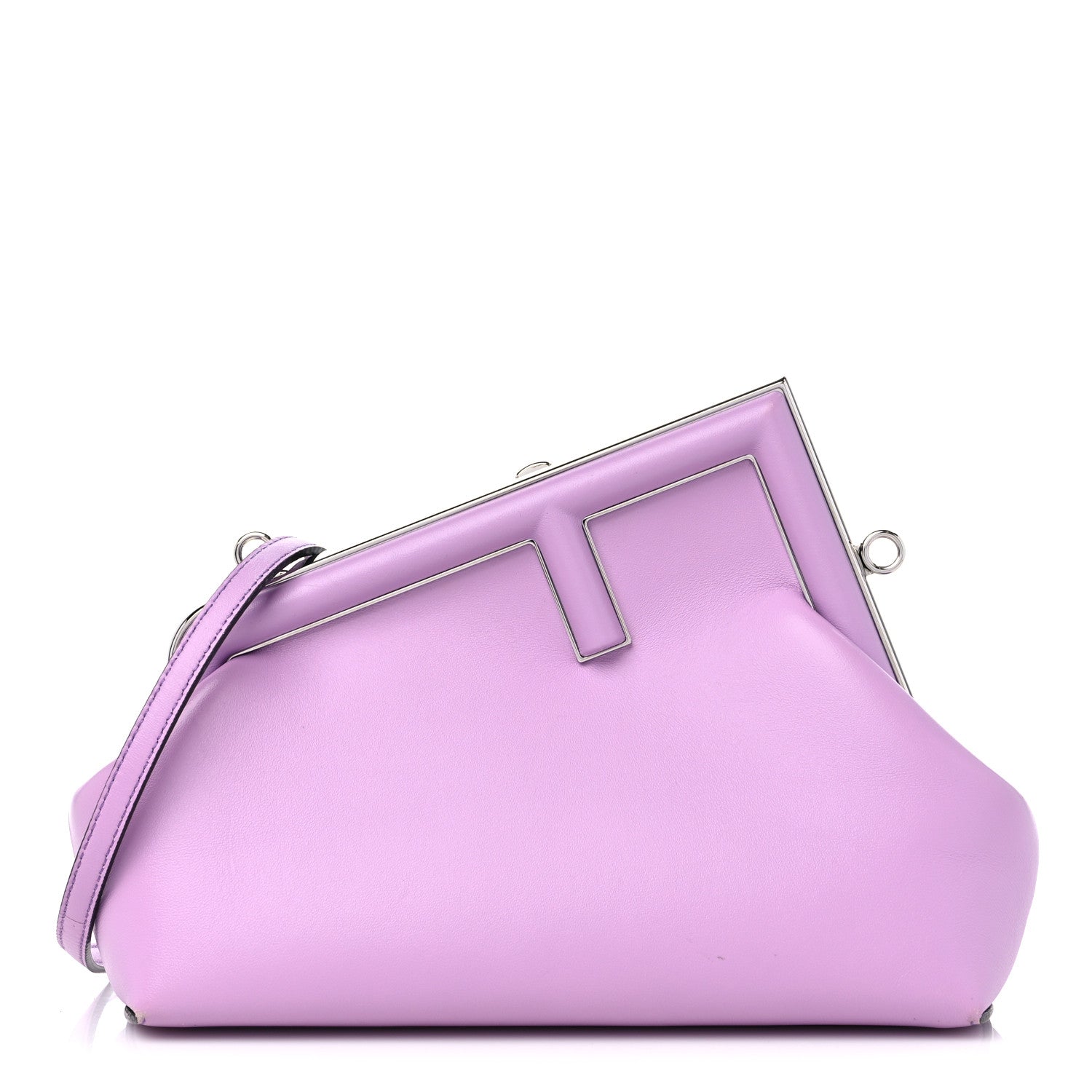 Fendi Shiny Nappa Small Fendi First Violetta 1 of 12