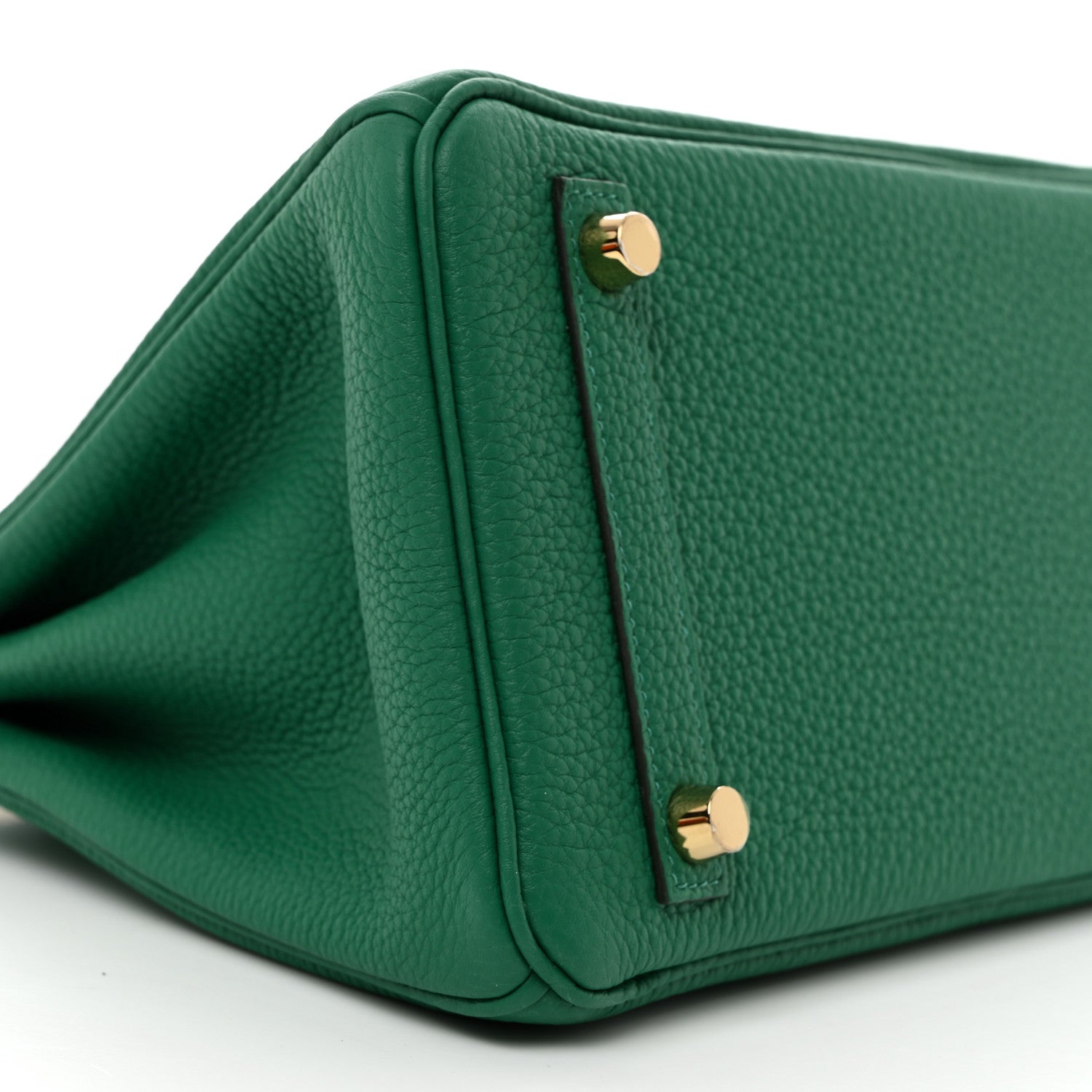 Hermes Togo Birkin 25 Vert Vertigo 9 of 11