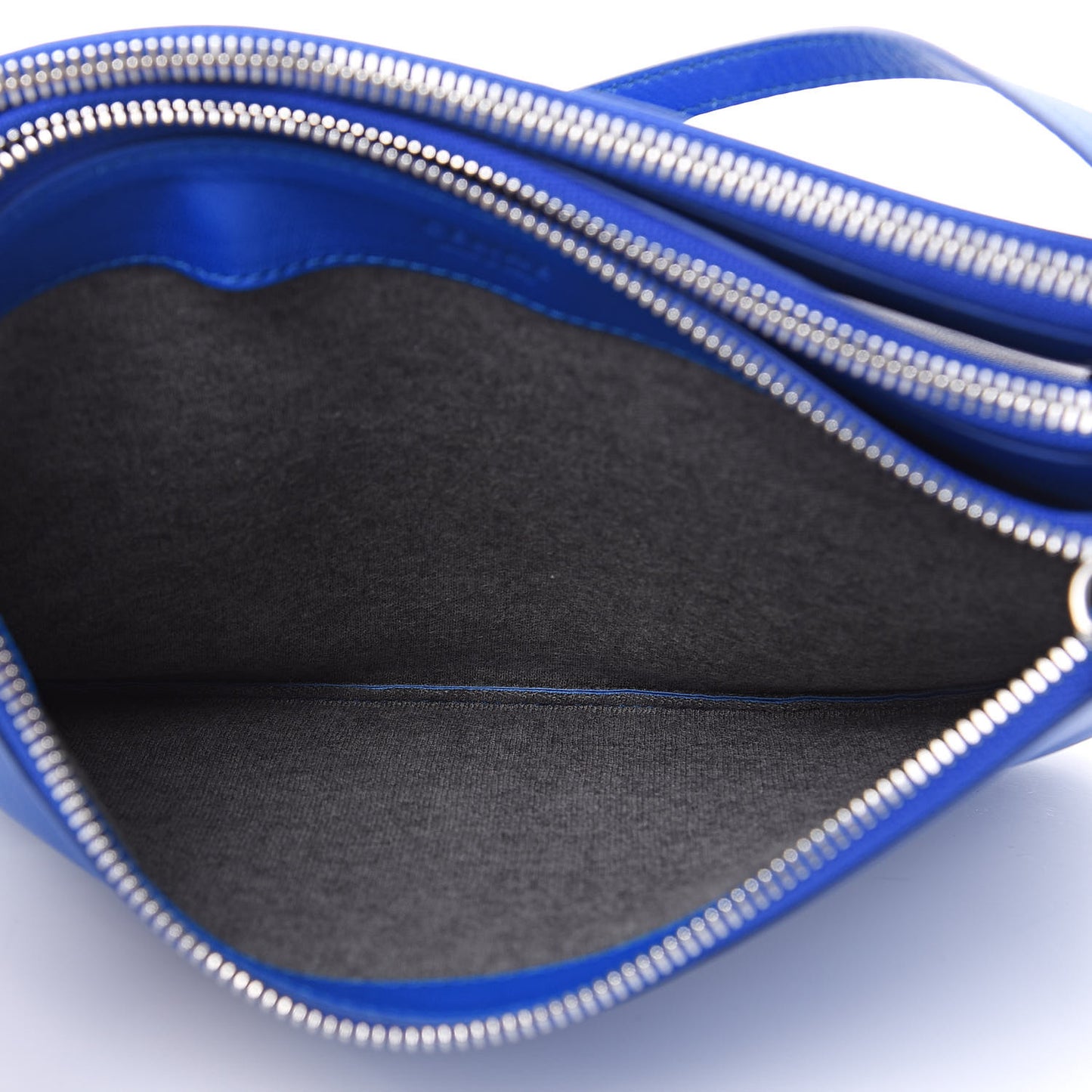 Lambskin Large Trio Crossbody Bag Deep Blue