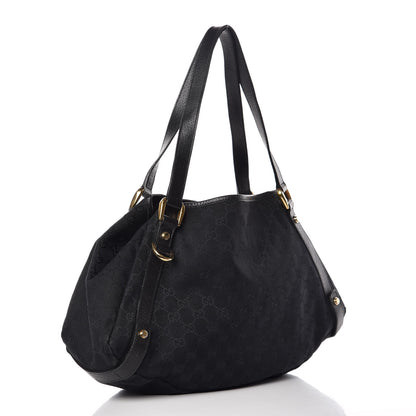 Gucci Monogram Medium Abbey Shoulder Bag Black 3 of 10