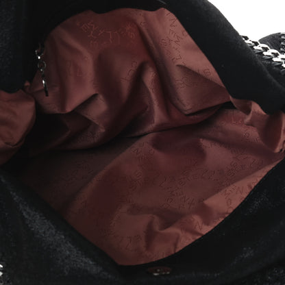 Stella McCartney Shaggy Deer Falabella Tote Black 7 of 9