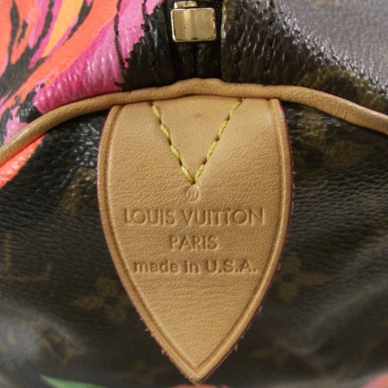 Monogram Roses Speedy 30