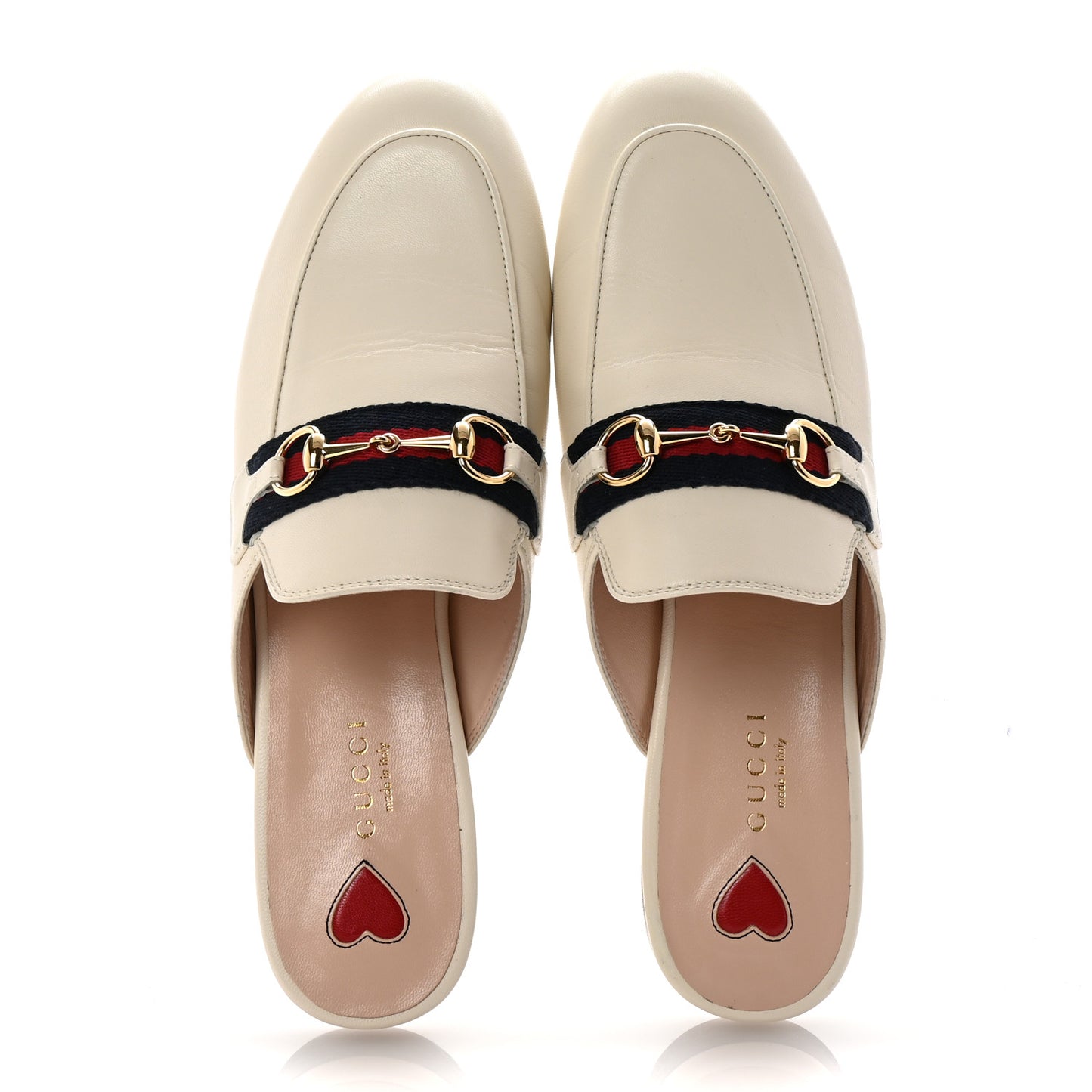 Malaga Kid Web Womens Princetown Slippers 38 Mystic White