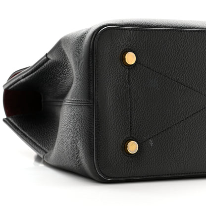 Mulberry Small Classic Grain Calfskin Large Seaton Black 8 of 9