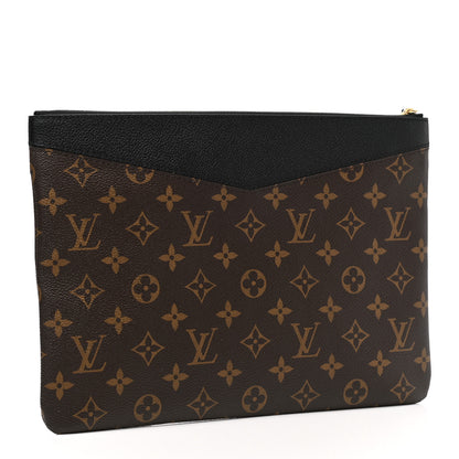 Louis Vuitton Monogram Daily Pouch Black 3 of 10