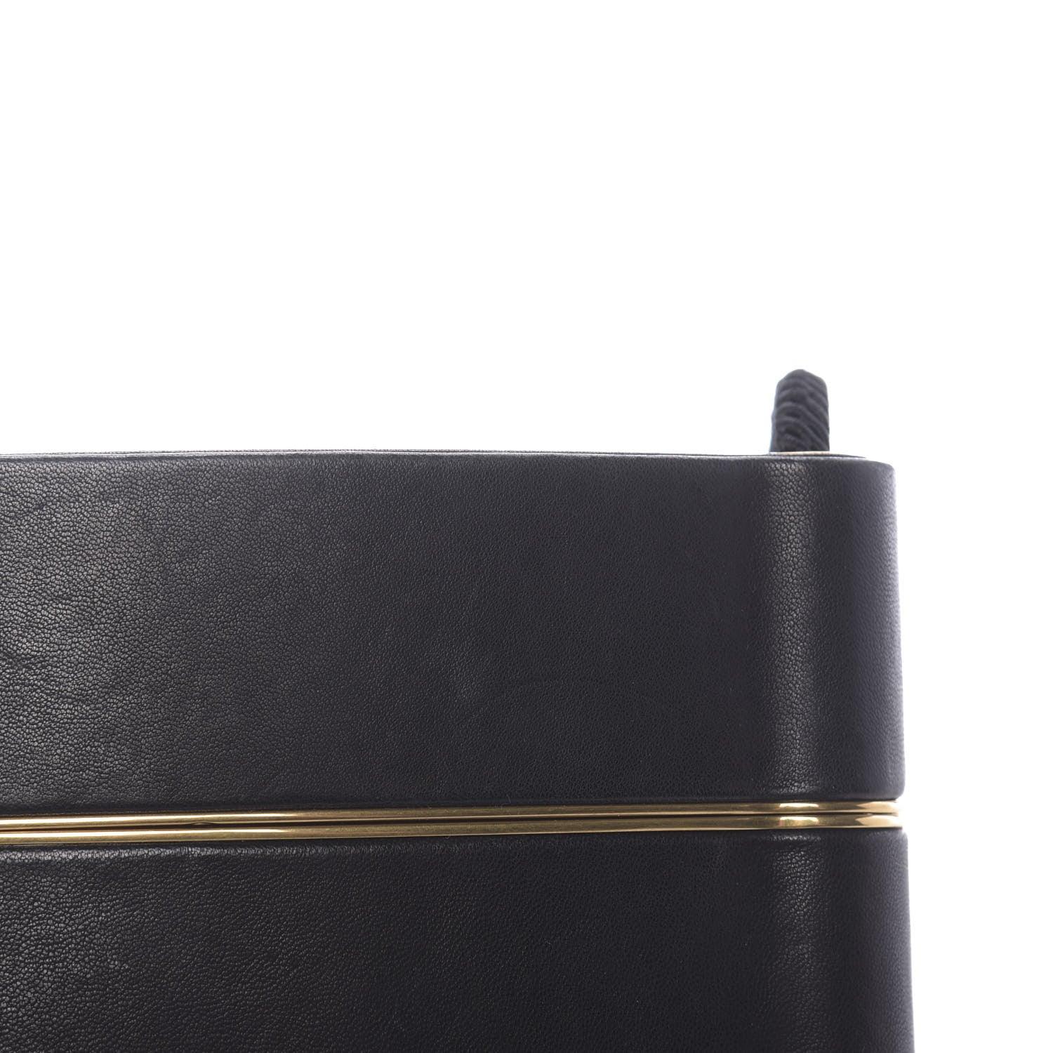 Saint Laurent Lambskin Monogram Opyum Tassel Bag Black 10 of 15
