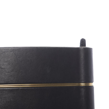Saint Laurent Lambskin Monogram Opyum Tassel Bag Black 10 of 15