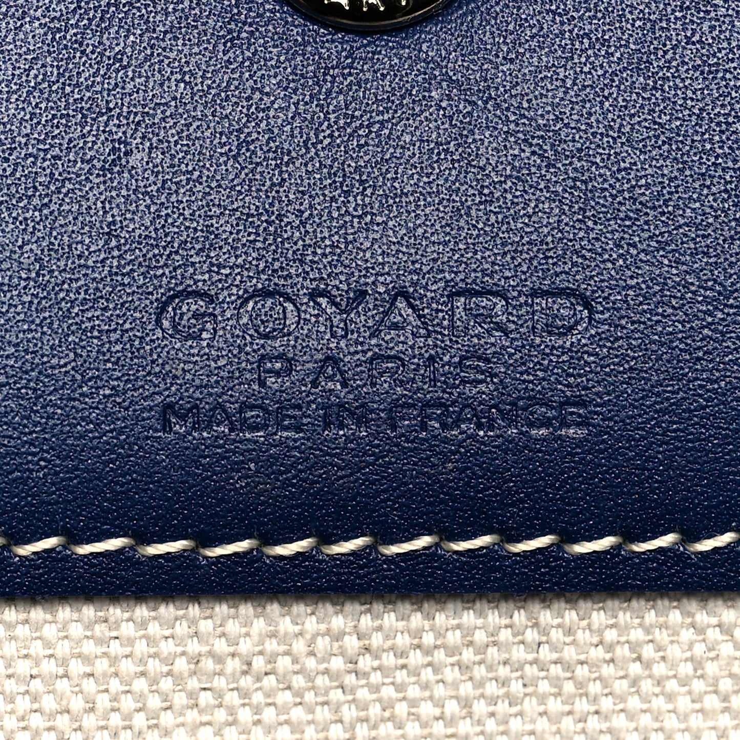 Goyardine Saint Louis PM Navy