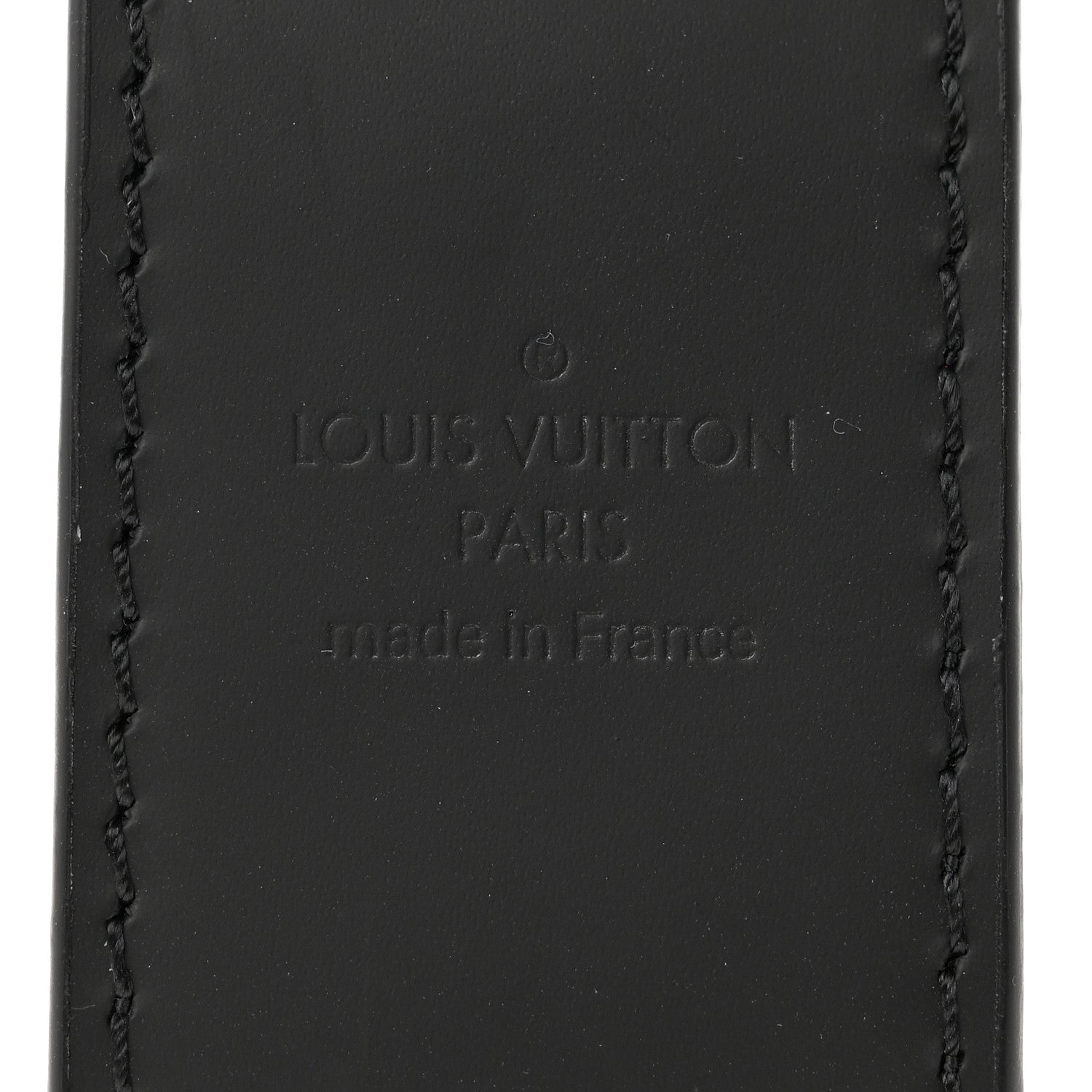 Louis Vuitton Calfskin Bag Holder Black 3 of 6