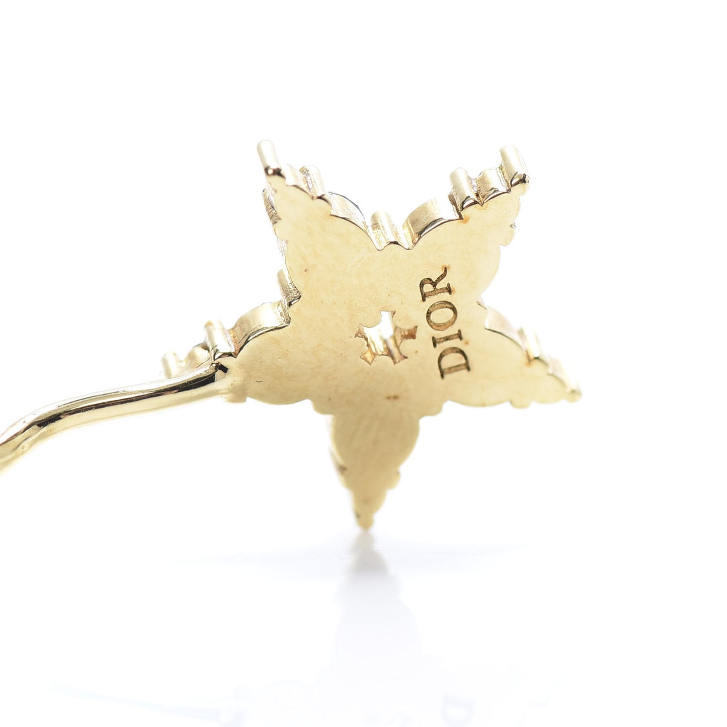 Pearl Crystal My ABCDior Tribales Etoile Earring Gold