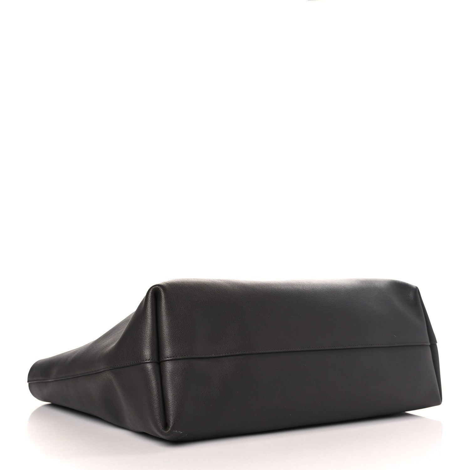 Saint Laurent Calfskin Large Shopping Tote Dark Grey 4 of 11