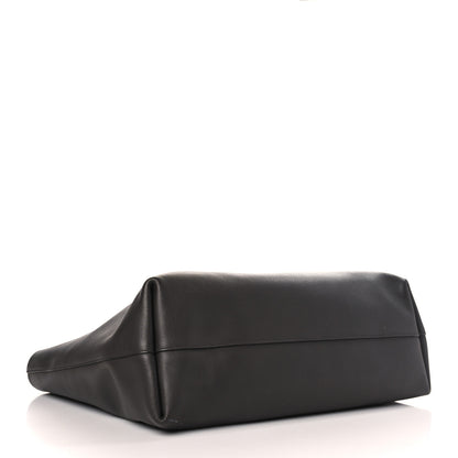 Saint Laurent Calfskin Large Shopping Tote Dark Grey 4 of 11