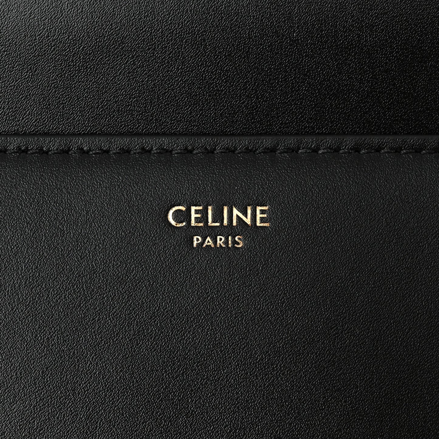 Satinated Calfskin Medium 16 Top Handle Bag Black