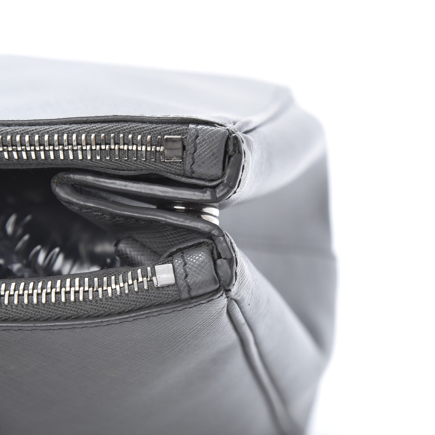 Prada Saffiano Medium Galleria Double Zip Tote Marmo 18 of 19