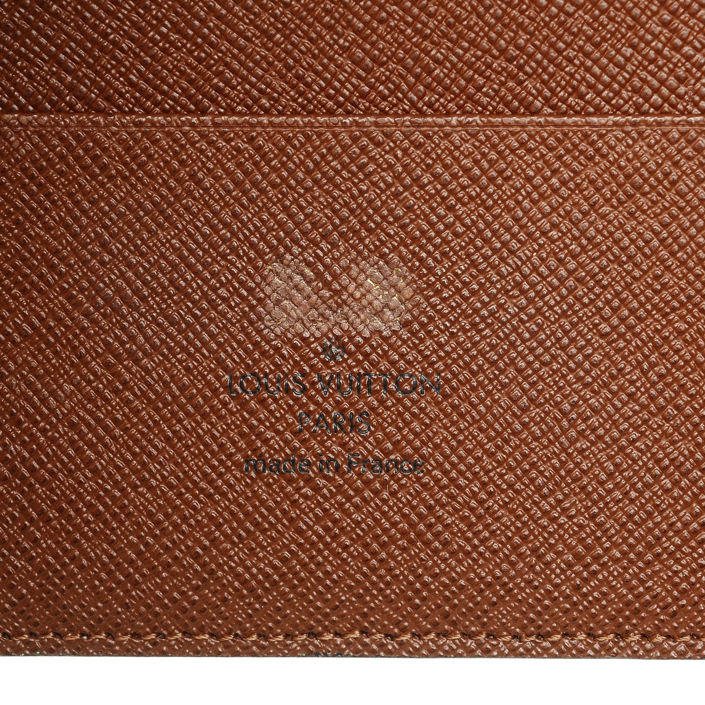 Monogram Large Ring Agenda Cover