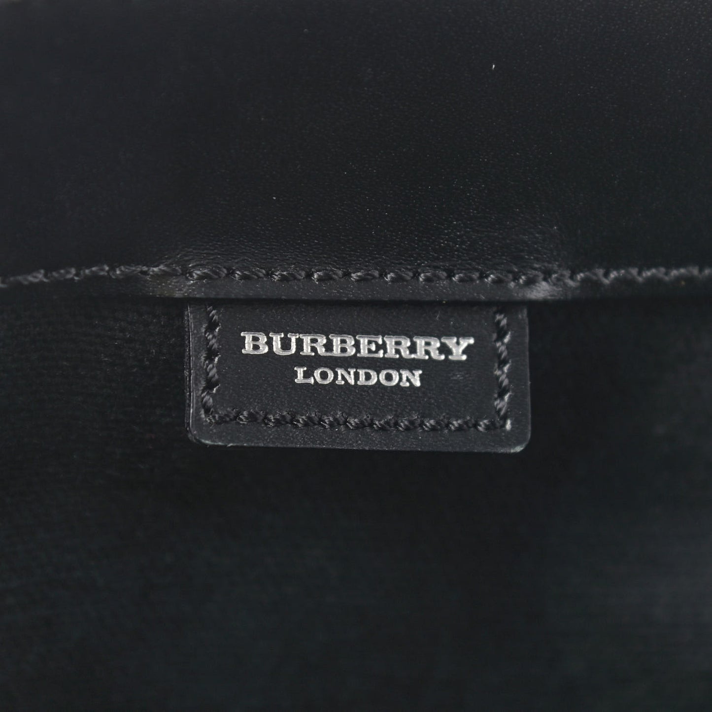 Canvas House Check Tote Black