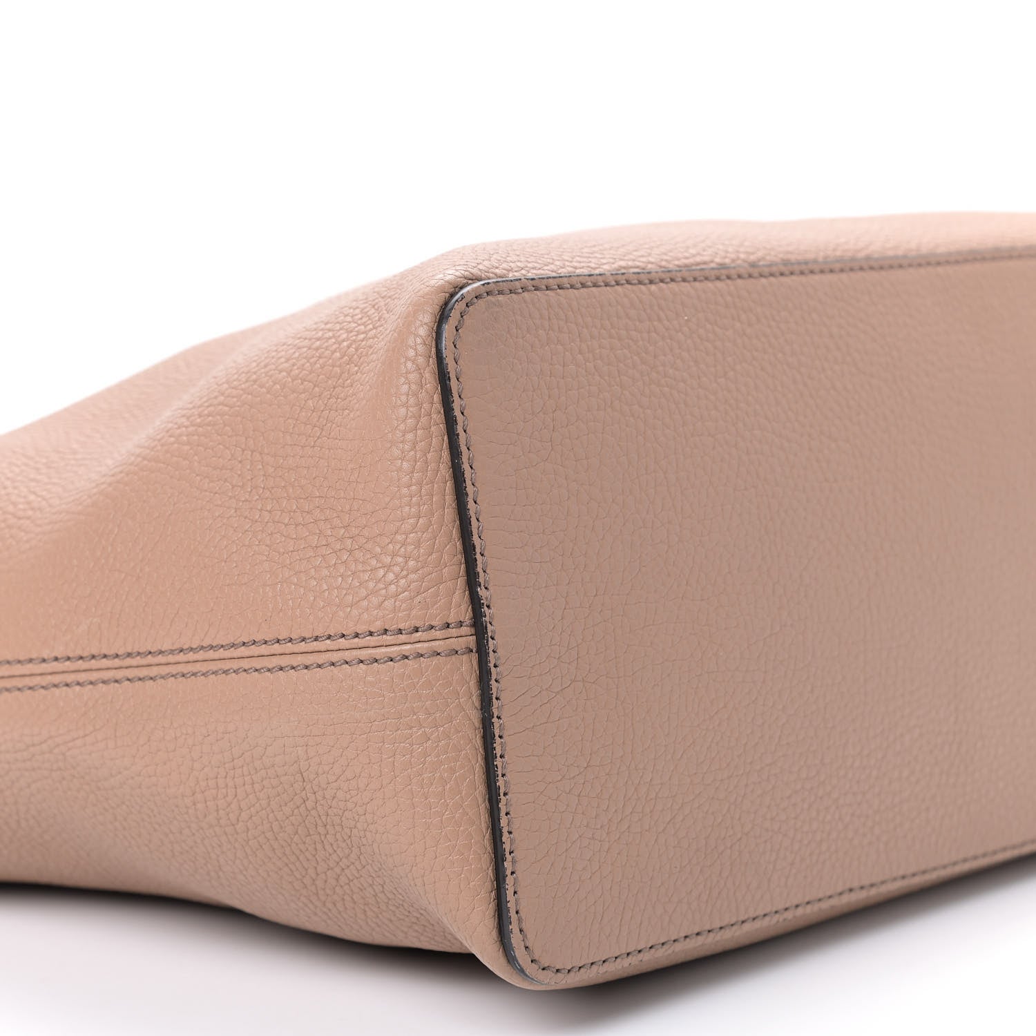 Gucci Pebbled Calfskin Large Soho Hobo Camelia 5 of 9