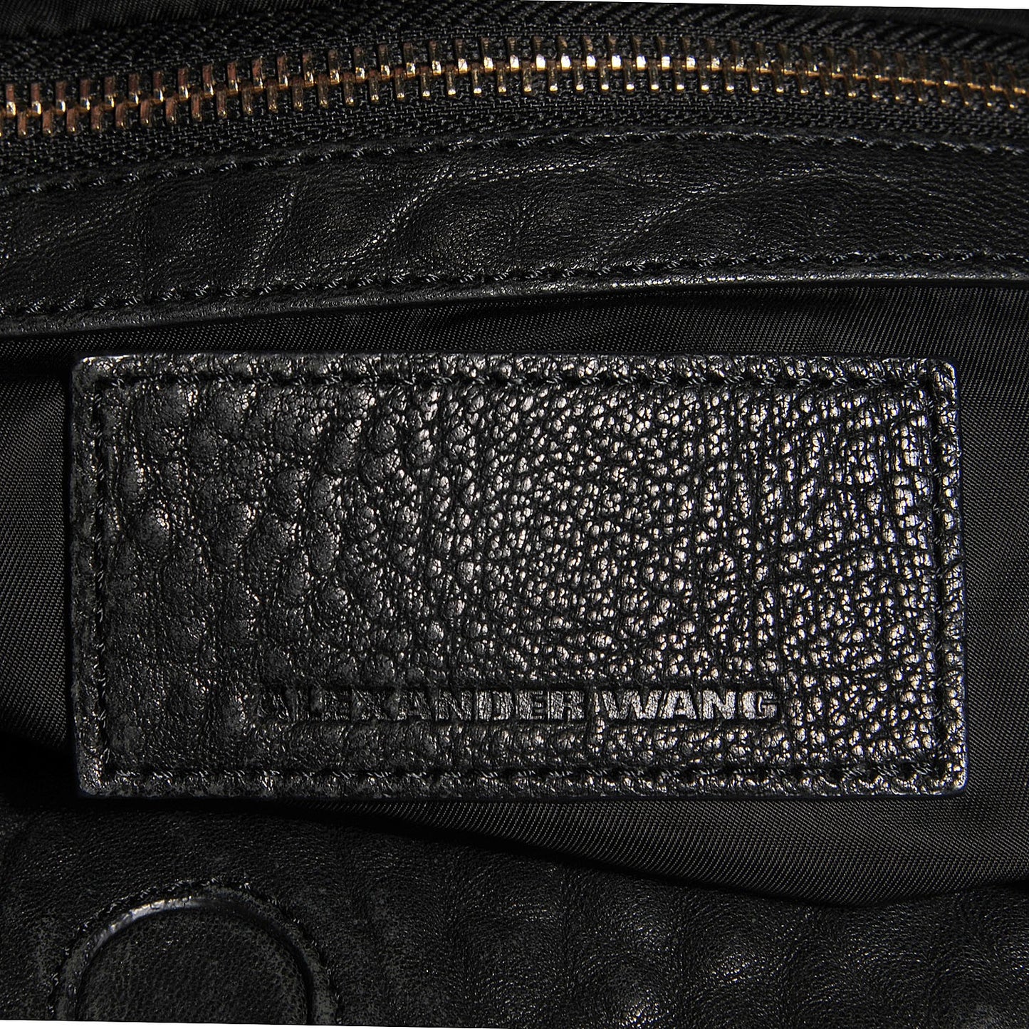 Pebbled Lambskin Darcy Hobo Black