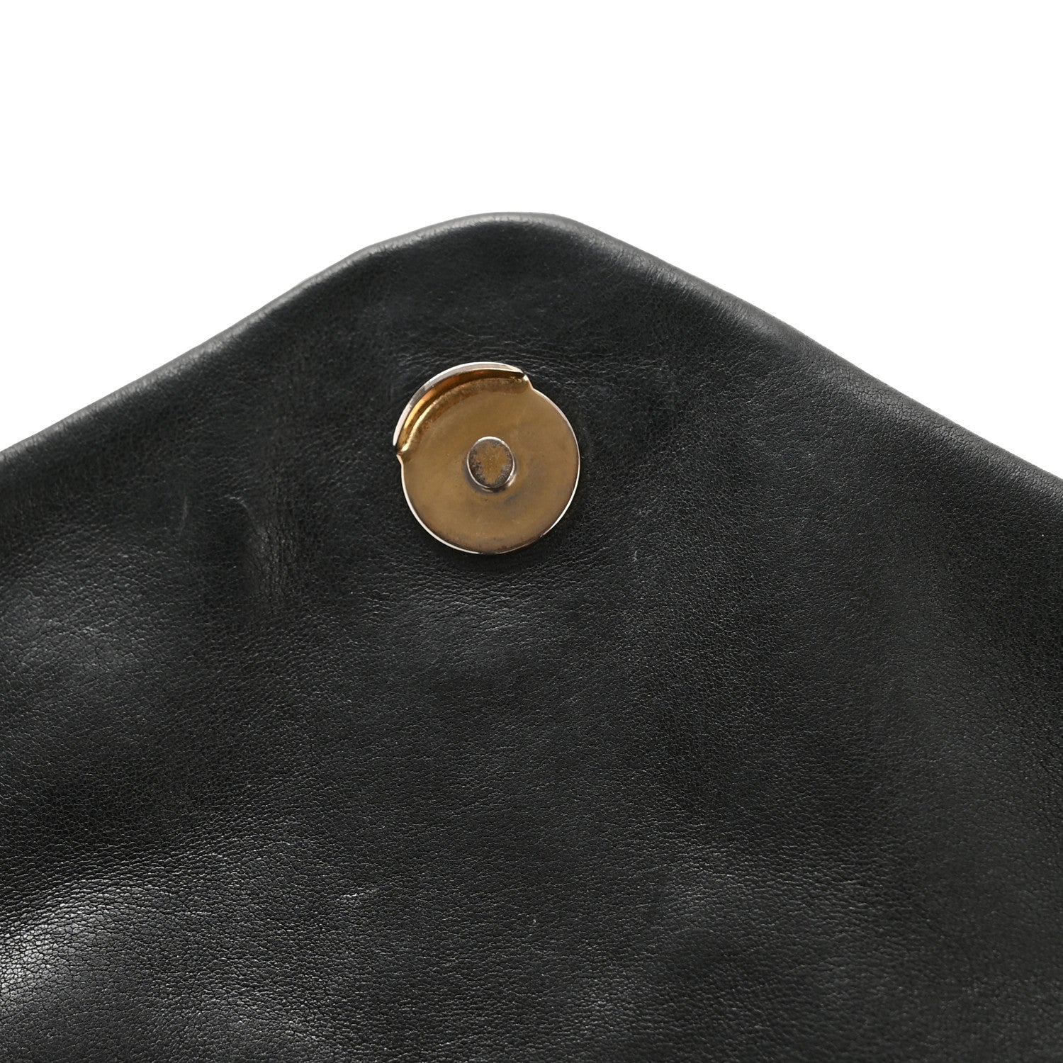 Saint Laurent Lambskin Quilted Small Loulou Puffer Monogram Chain Satchel Black 11 of 13
