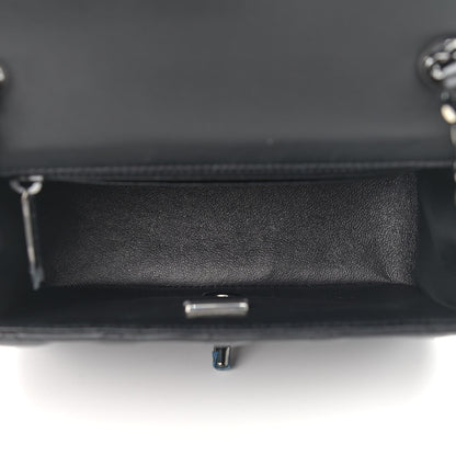 Chanel Lambskin Quilted Mini Square Flap So Black 5 of 11