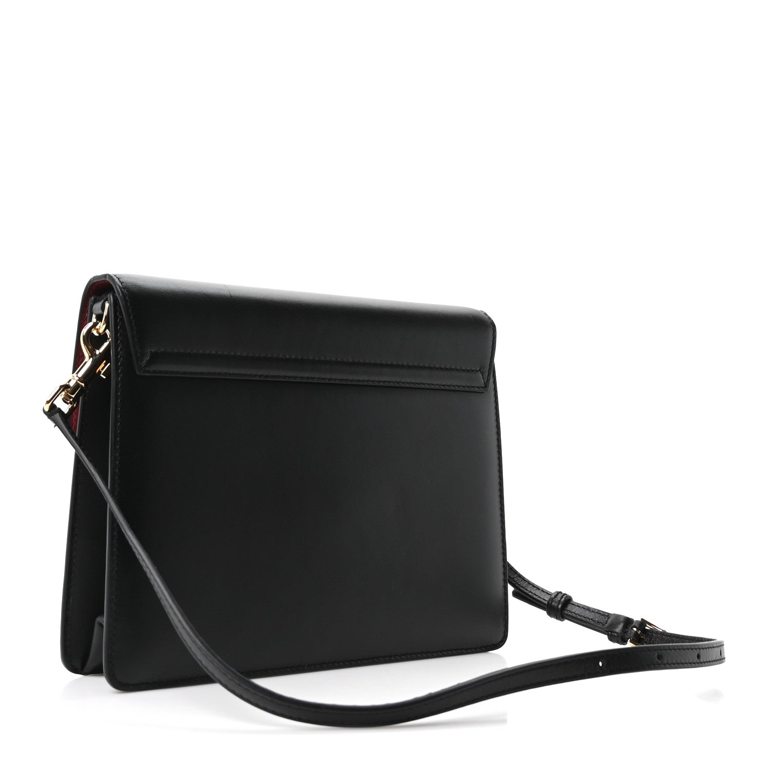 Dolce & Gabbana Calfskin Lucia Shoulder Bag Black 4 of 11