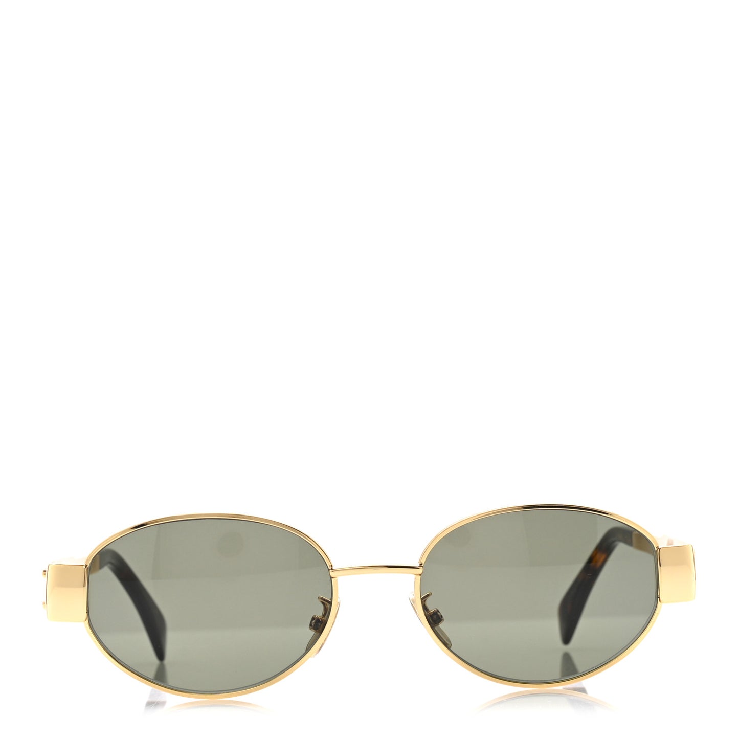 Metal Triomphe 01 Sunglasses CL40235U Gold Green
