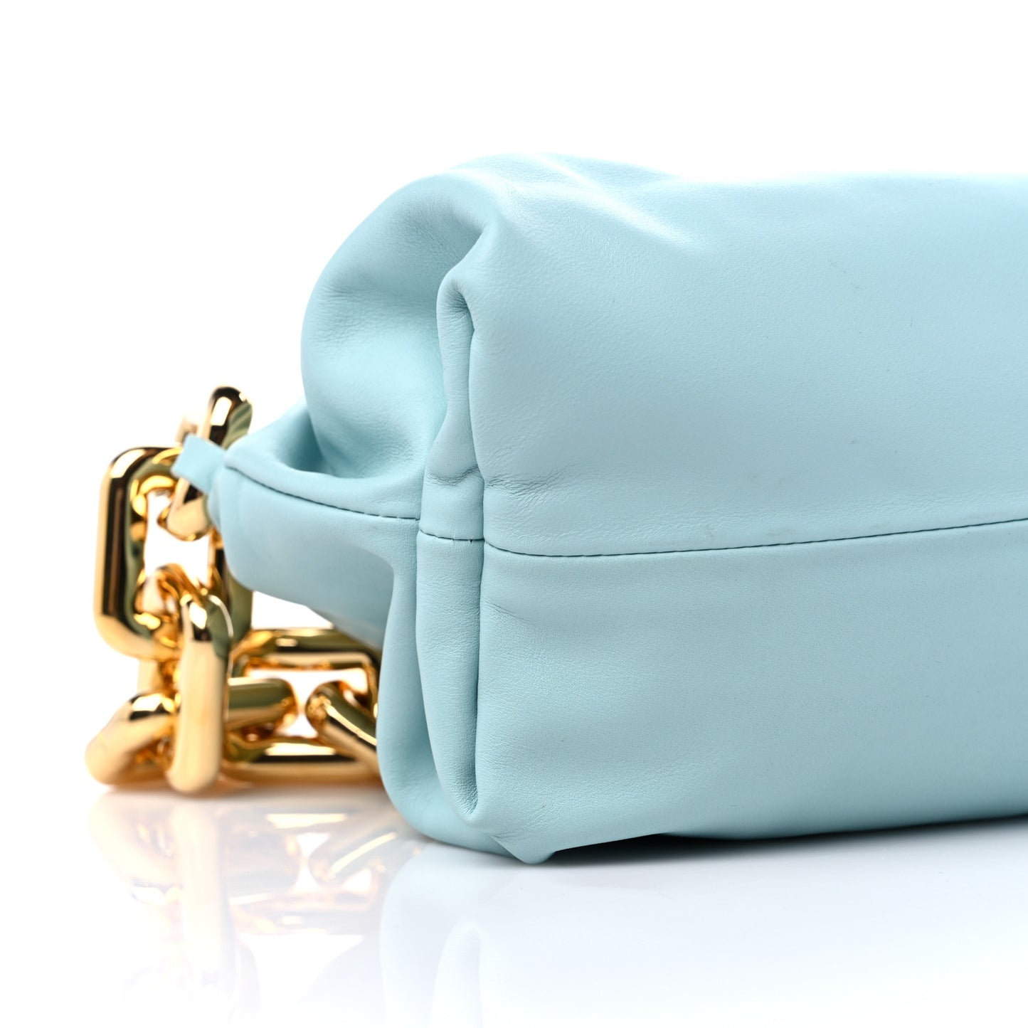 Calfskin The Pouch Chain Spearmint