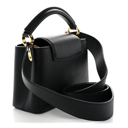 Louis Vuitton Taurillon Mini Capucines Black 3 of 10