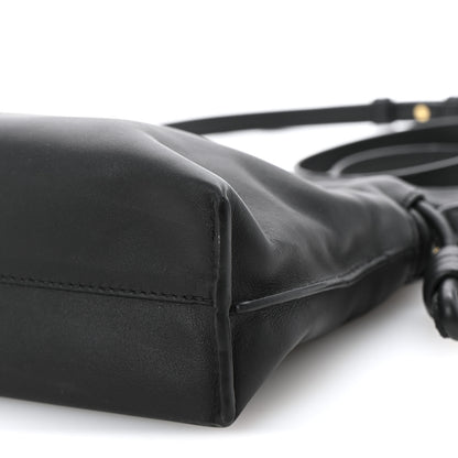 Loewe Calfskin Mini Flamenco Knot Clutch Black 10 of 10