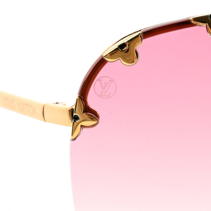Louis Vuitton Acetate Metal Purple Rain Sunglasses Z2373W Pink 8 of 8