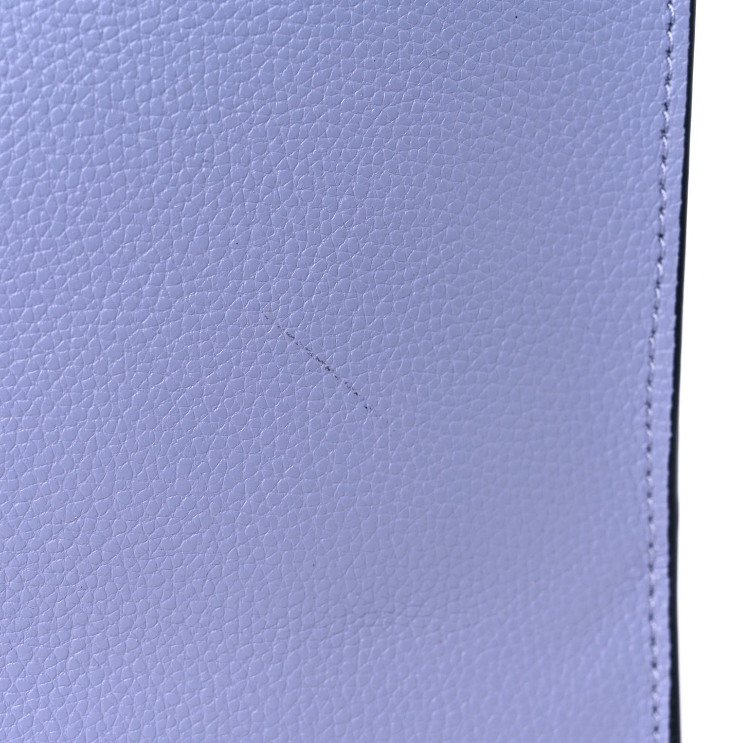 Grained Calfskin Mini Grind Tote Purple