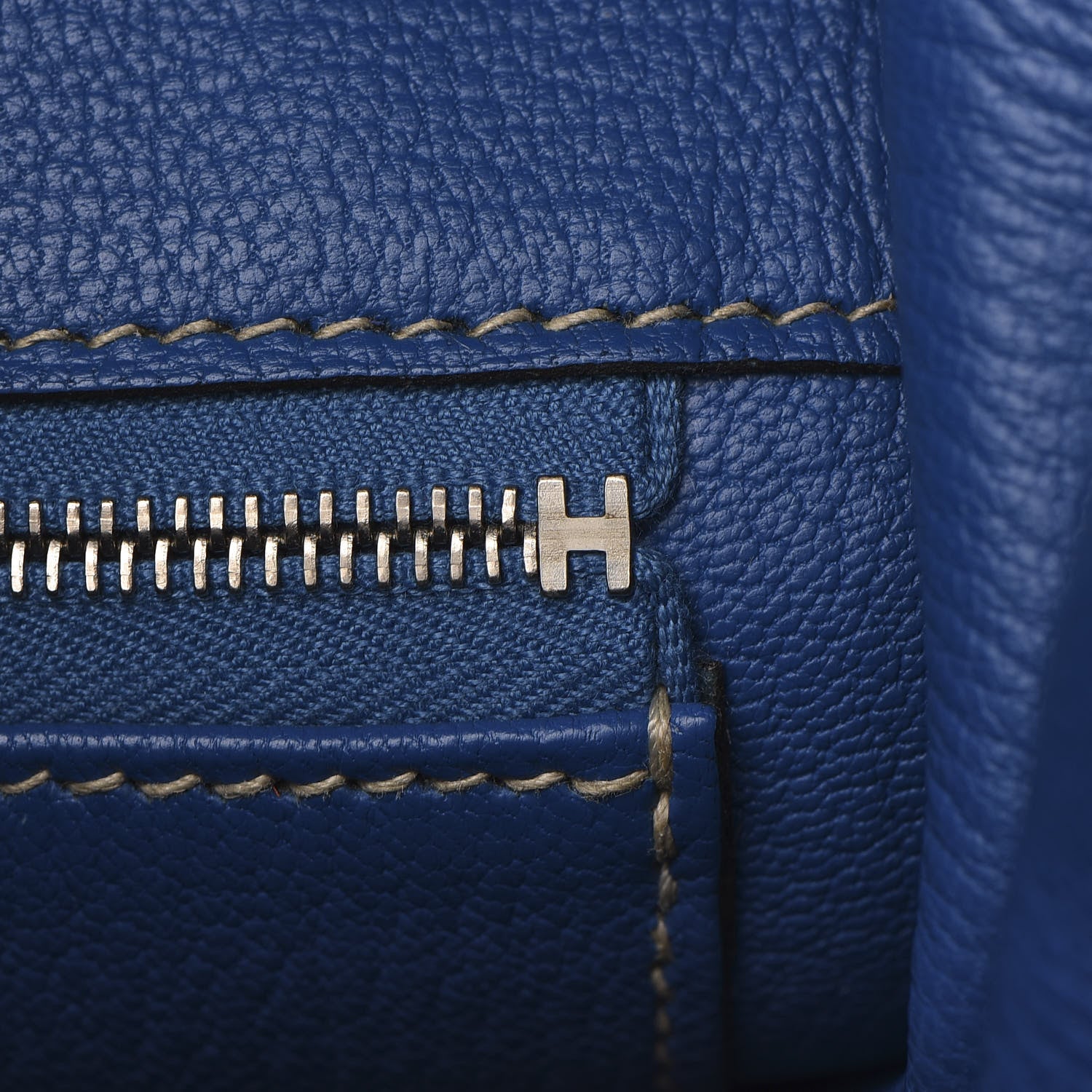 Hermes Epsom Candy Kelly Retourne 35 Bleu Electrique Mykonos 11 of 36